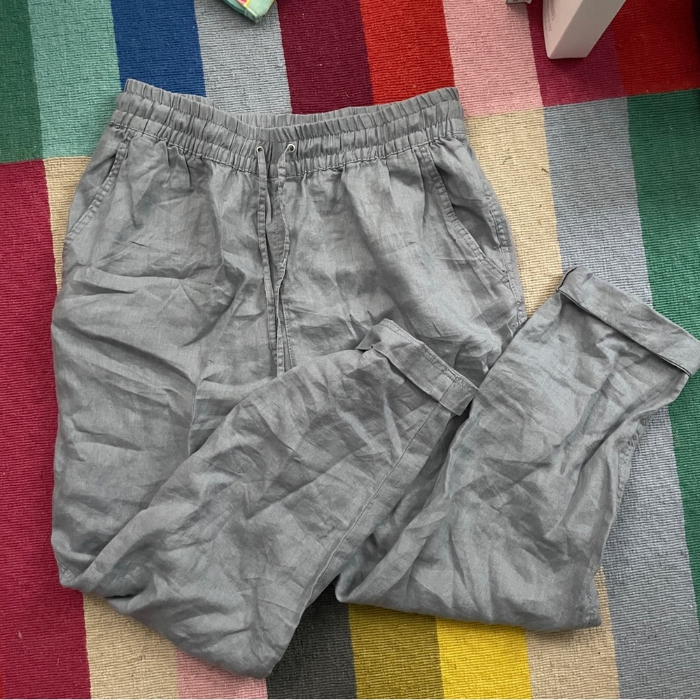 NEW Blue Linen Pants